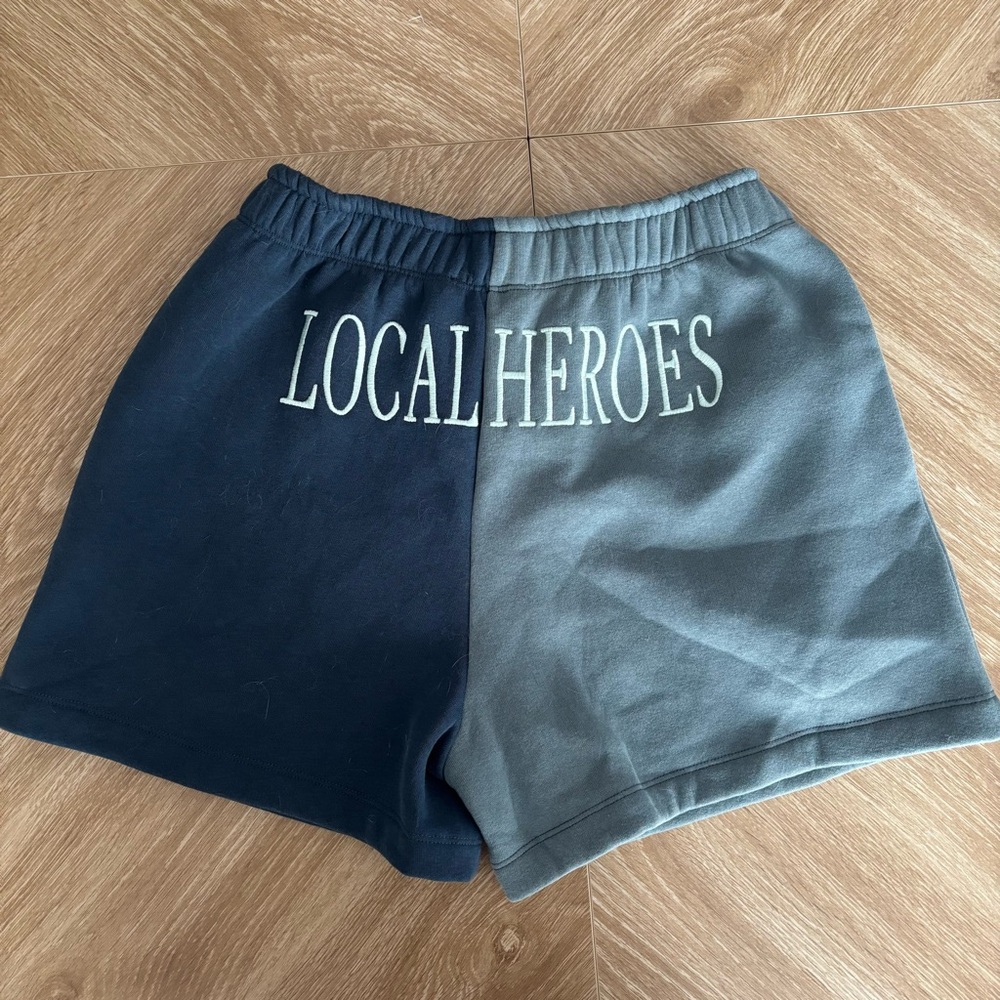 Urban Outfitters Two-Tone Athletic Shorts - Black and Gray